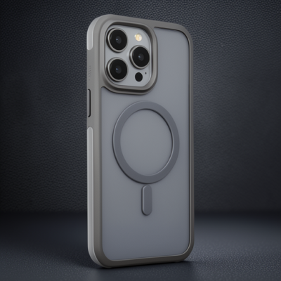 Joko Apple İphone 15 Pro Toras Airbag Magsafe Kapak - Titan Gri