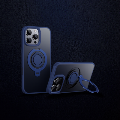 Joko Apple İphone 16 Pro Avatar 360 Dönen Magsafe Kapak - Lacivert