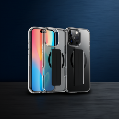 Joko Apple İphone 16 Pro Kılıf Alfa Magsafe Standlı Kapak - Siyah
