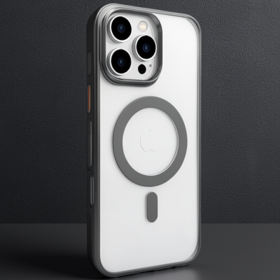 Joko Apple İphone 16 Pro Max Gleam Pc Sert Magsafe Kılıf - Titan Gri