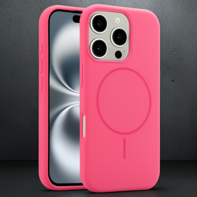 Joko Apple İphone 16 Pro Max Kılıf Jully Magsafe Kapak - Pembe