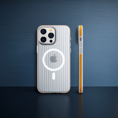 Joko Apple İphone 16 Pro Max Line Magsafe Kapak - Turuncu
