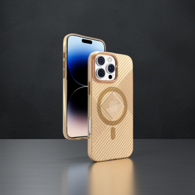 Joko Apple İphone 16 Pro Stella Pc Sert Magsafe Kılıf - Gold