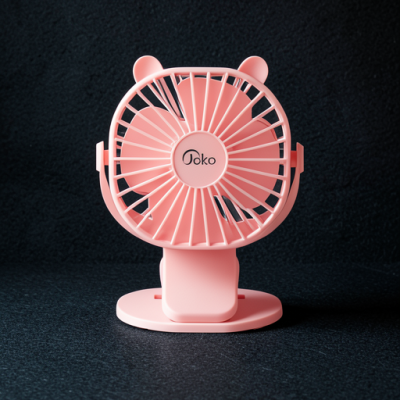 Joko Js03 Masaüstü Soğutma Fanı - Pembe