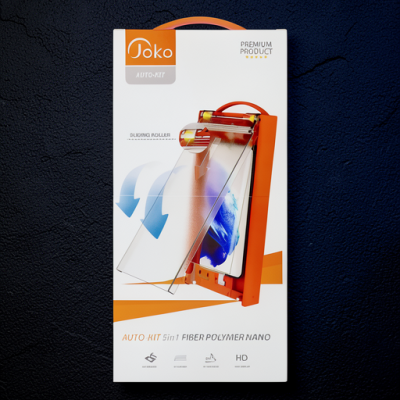 Joko Samsung Galaxy S22 Autokit 5in1 Fiber Polymer Nano Ekran Koruyucu