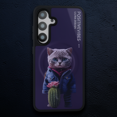 Joko Samsung Galaxy S24 Fun Magsafe Kapak - Derin Mor