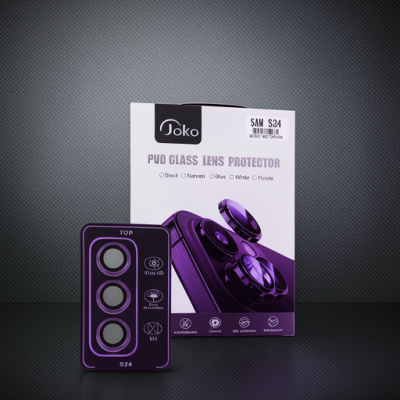 Joko Samsung Galaxy S24 Pvd Metal Kamera Lens - Derin Mor