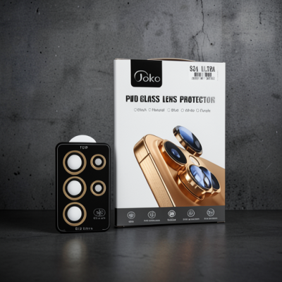 Joko Samsung Galaxy S24 Ultra Pvd Metal Kamera Lens - Gold