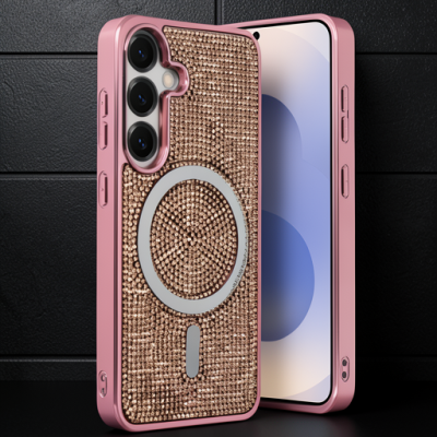 Joko Samsung Galaxy S25 Helen Magsafe Kapak - Pembe