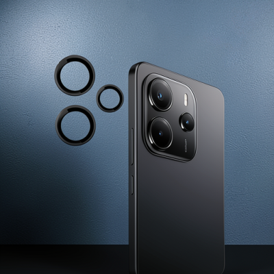 Joko Xiaomi Redmi Note 14 4g Pvd Metal Kamera Lens - Siyah