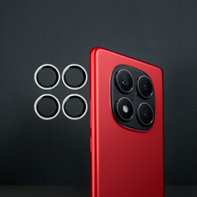 Joko Xiaomi Redmi Note 14 Pro 4g Pvd Metal Kamera Lens - Gümüş