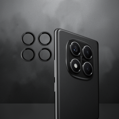 Joko Xiaomi Redmi Note 14 Pro 4g Pvd Metal Kamera Lens - Siyah