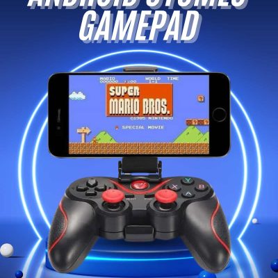 Joystik Gamepad Bluetooth Telefon Tutucu Oyun Kolu Telefon Android Uyumlu