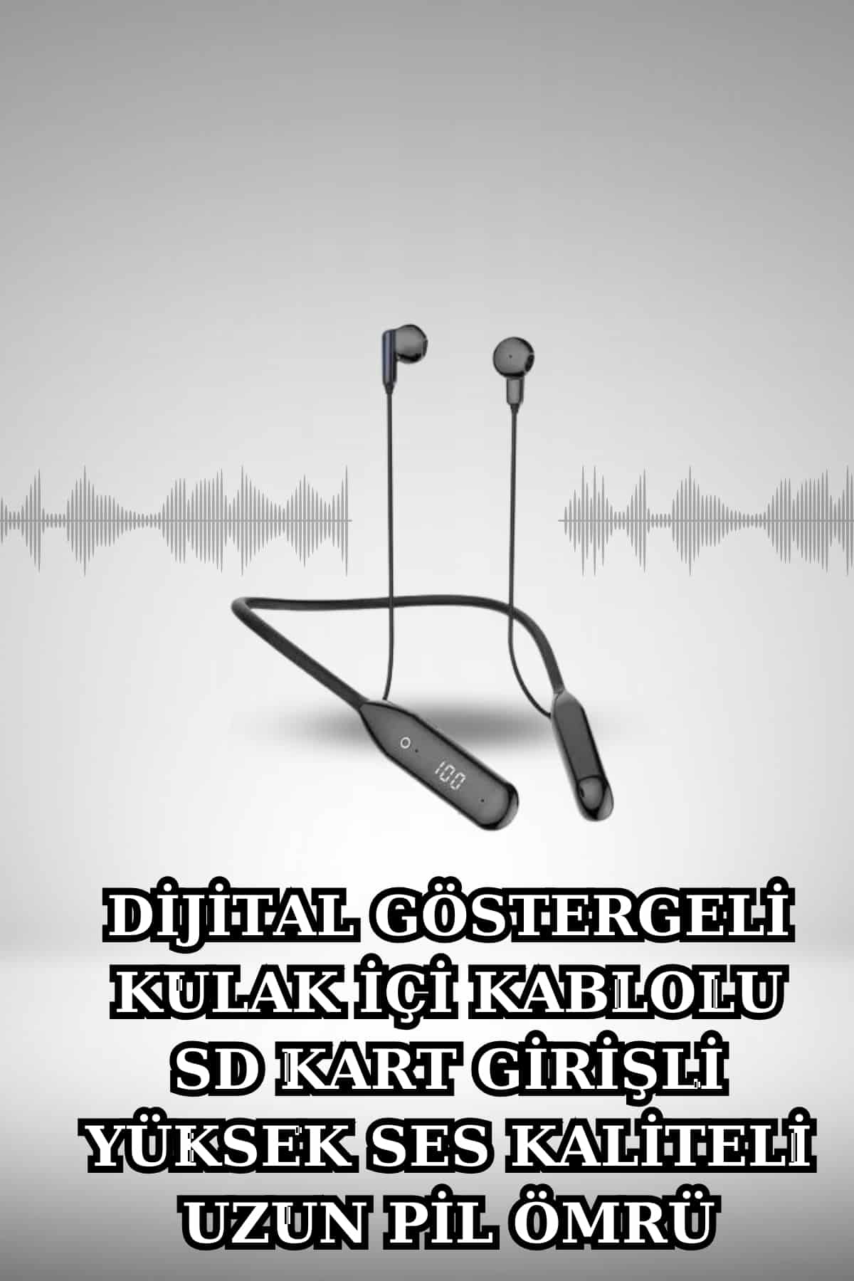 Kablolu Bluetooth Kulaklık ve Kadınlara Özel Bileklik Hediyeli Yeni Nesil Akıllı Saat 3 Kordonlu