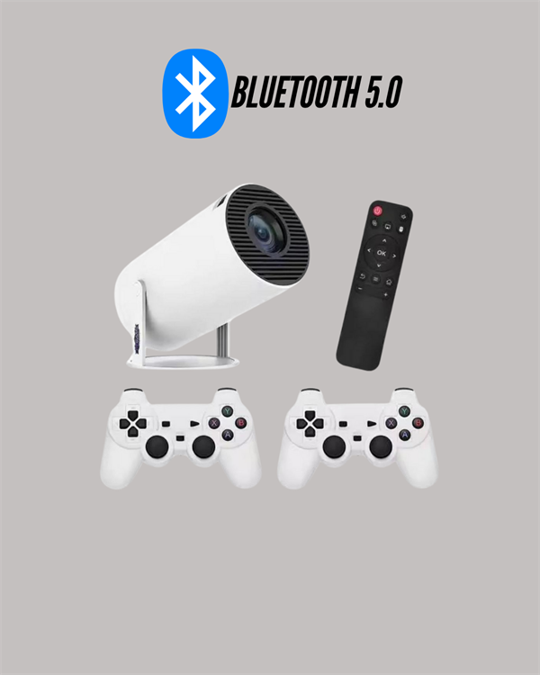 Kablosuz 4K Projeksiyon – Wi‑Fi 6 & Bluetooth 5.0 ile Oyun ve Uygulama Merkezli Yeni Nesil