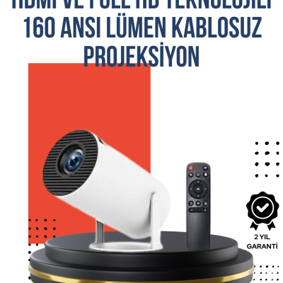 Kablosuz Bağlantılı Ultra Pro Projeksiyon