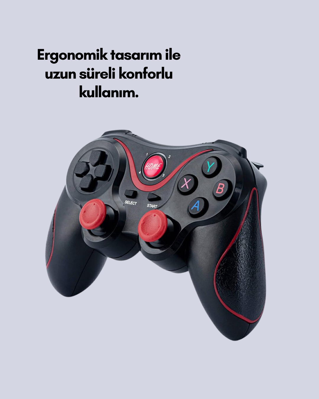 Rahat Kavrama ve Düşük Gecikme Teknolojili Gamepad