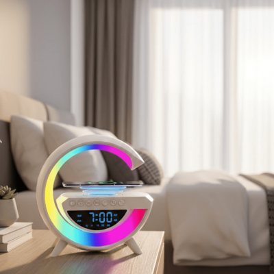 Kablosuz Bluetooth Hoparlör RGB Aydınlatmalı Çoklu Medya Destekli