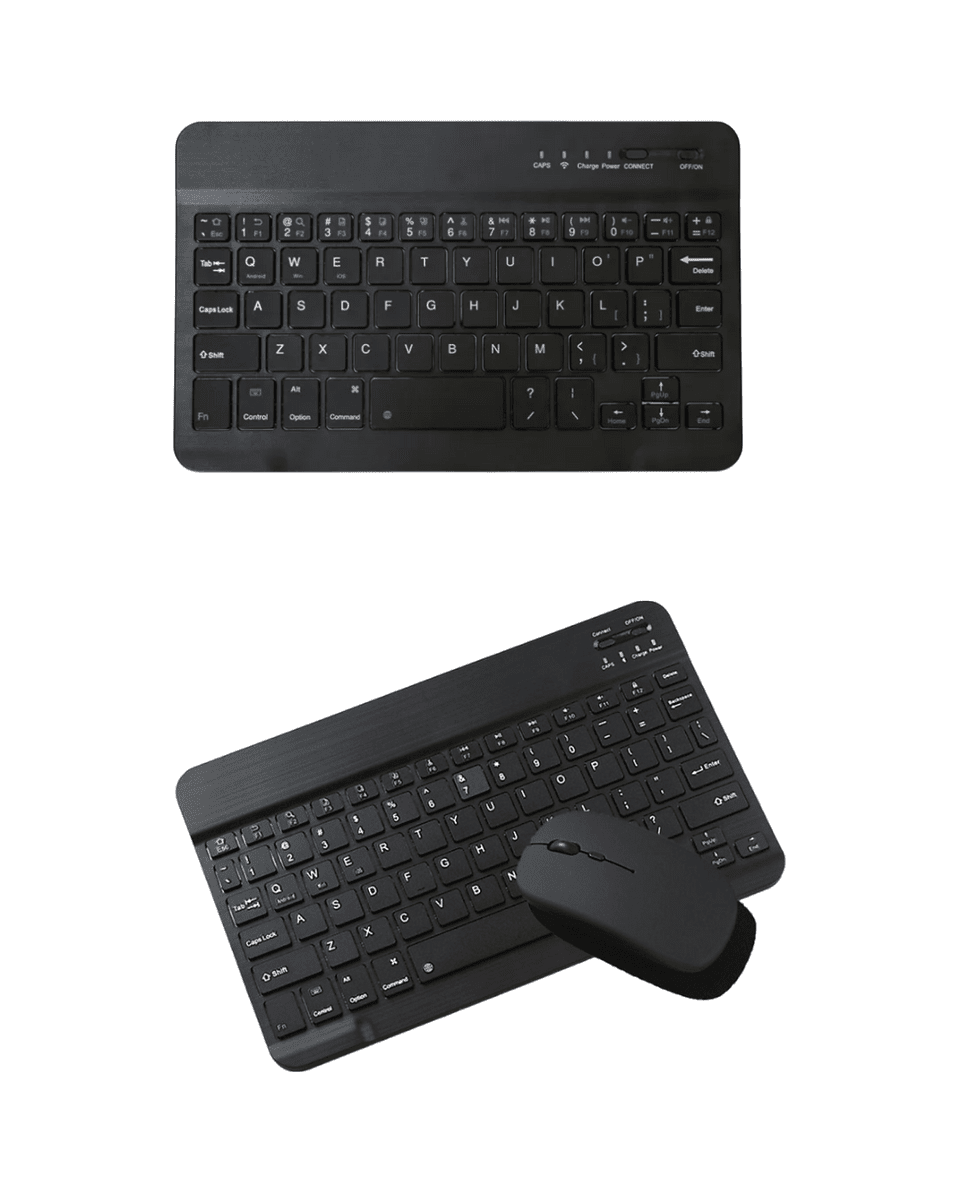 Sessiz Tuşlu Kablosuz Klavye Mouse Seti Çoklu Cihaz Uyumlu