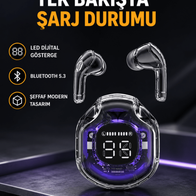 Kablosuz Bluetooth Kulaklık Hifi Ses Kalitesi ve Mikrofonlu