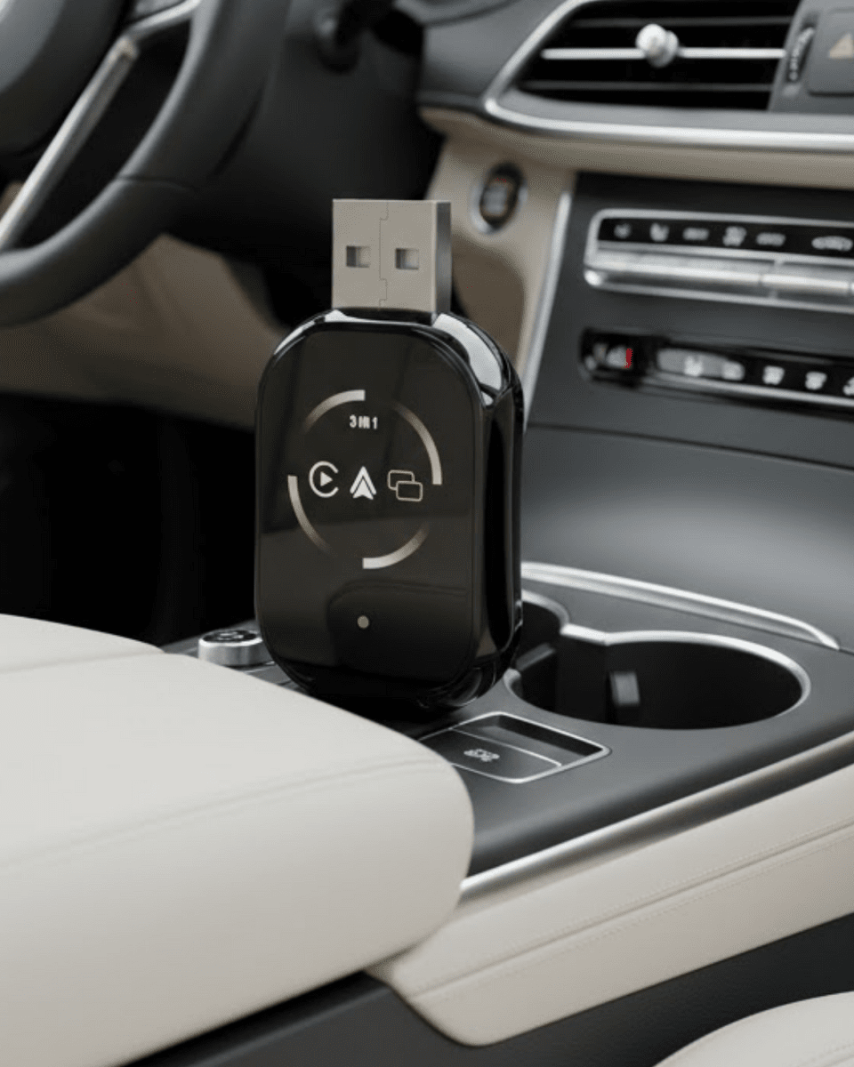 Kablosuz CarPlay Android Auto Dönüştürücü Kablo Derdi Olmadan Bağlantı