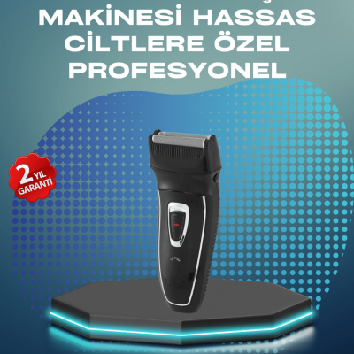Kablosuz Kuru Tıraş Makinesi Folyo Başlıklı