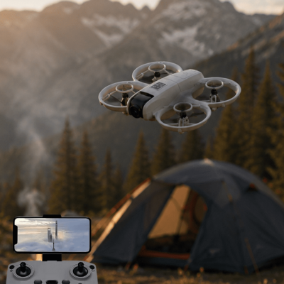Kameralı Drone Headless Mod ve Engel Algılama Özellikli