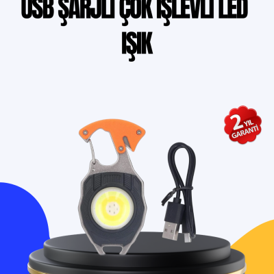 Kamp ve Doğa Yürüyüşü İçin Çok Fonksiyonlu Fener