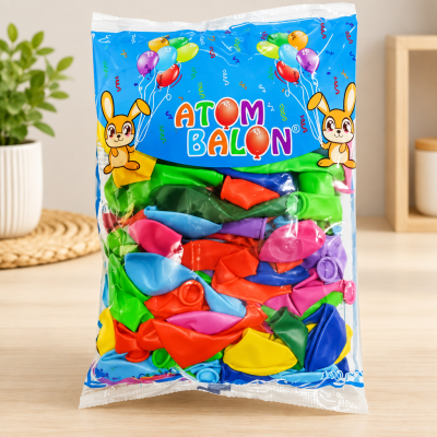 Karışık İç Dekorasyon Balonu 25'li