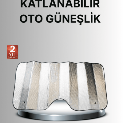 Katlanabilir Araba Güneşliği – UV Işınlarına Karşı Maksimum Koruma
