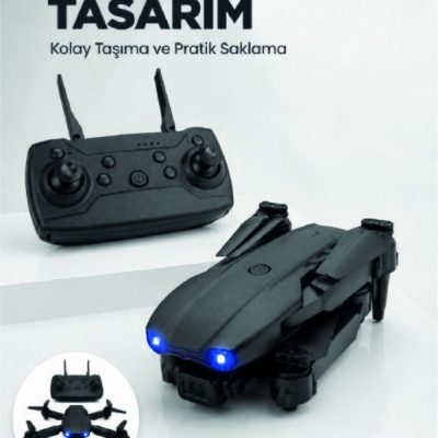 Katlanabilir Kamera Drone 4K HD Görüntü, Hover Özelliği ve Uzaktan Kumanda