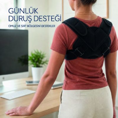 Klavikula Korsesi Ayarlanabilir Köprücük Kemiği Omuz ve Sırt Destek Bandajı