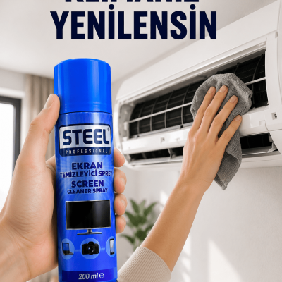 Klima Kanallarında Etkili Temizlik Sağlayan Sprey