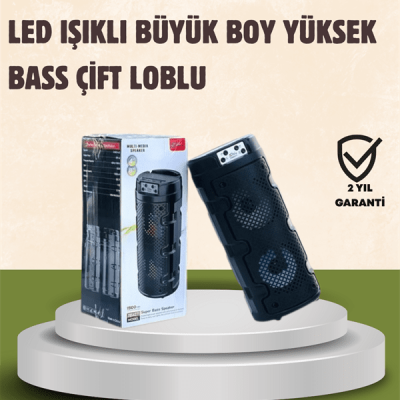 Kompakt Tasarım, Yüksek Ses Performansı – Çoklu Giriş Seçenekli Kablosuz Hoparlör (Bluetooth, USB, SD Kart, AUX)
