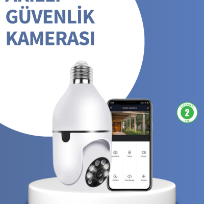 Kompakt Tasarımlı Gece Görüşlü Kablosuz Kamera
