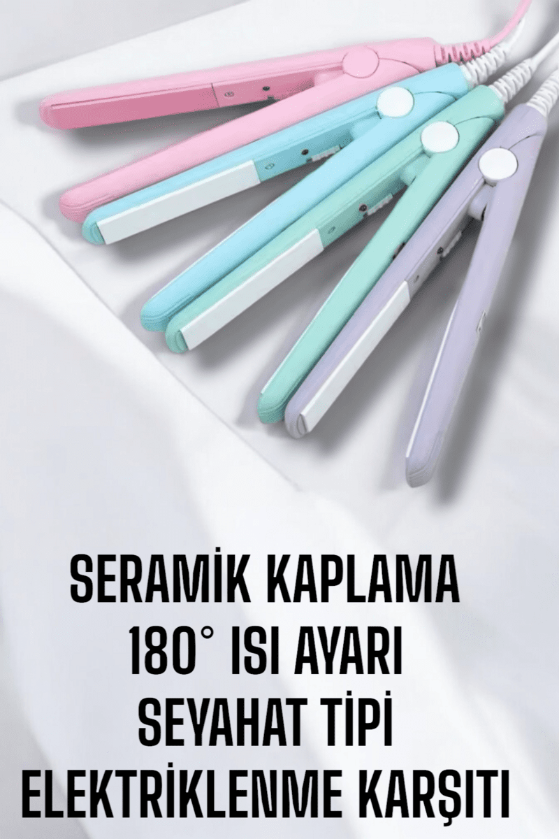 Kompakt ve Hafif: Elektriklenme Karşıtı Mini Saç Düzleştirici