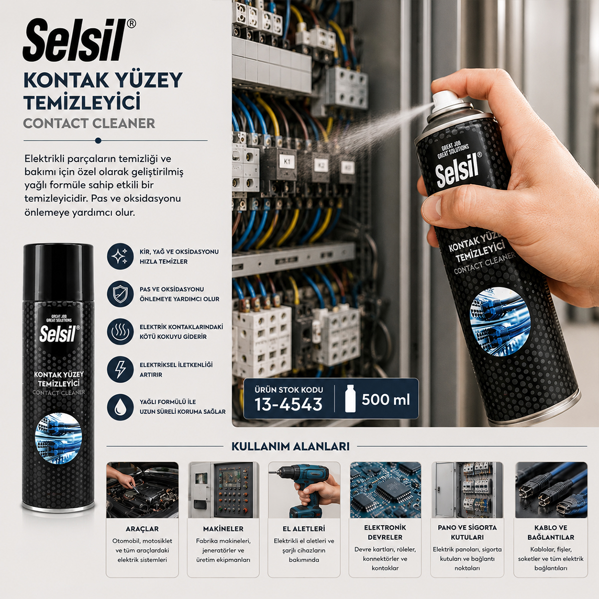 Kontakt Yüzey Temizleyici 500 ml