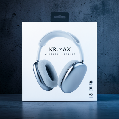 Kr Max Bt Kablosuz Kulaklık - Beyaz