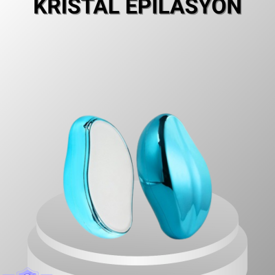 Kristal Epilatör Tüy Alma Aparatı Topuk ve Ölü Deri İçin Uygun