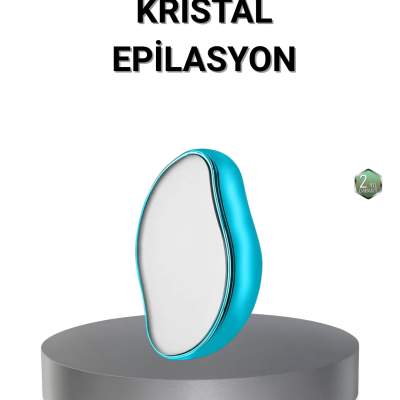 Kristal Tüy Alıcı Epilatör Kremsiz Kullanım Yüz ve Vücut İçin