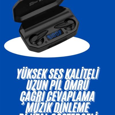 Kulaklık Bluetooth 5.2 Kablosuz Kulakiçi Rgb Işıklı Çift Mikrofonlu