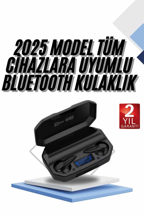 Kulaklık Bluetooth 5.2 Kablosuz Kulakiçi Rgb Işıklı Çift Mikrofonlu
