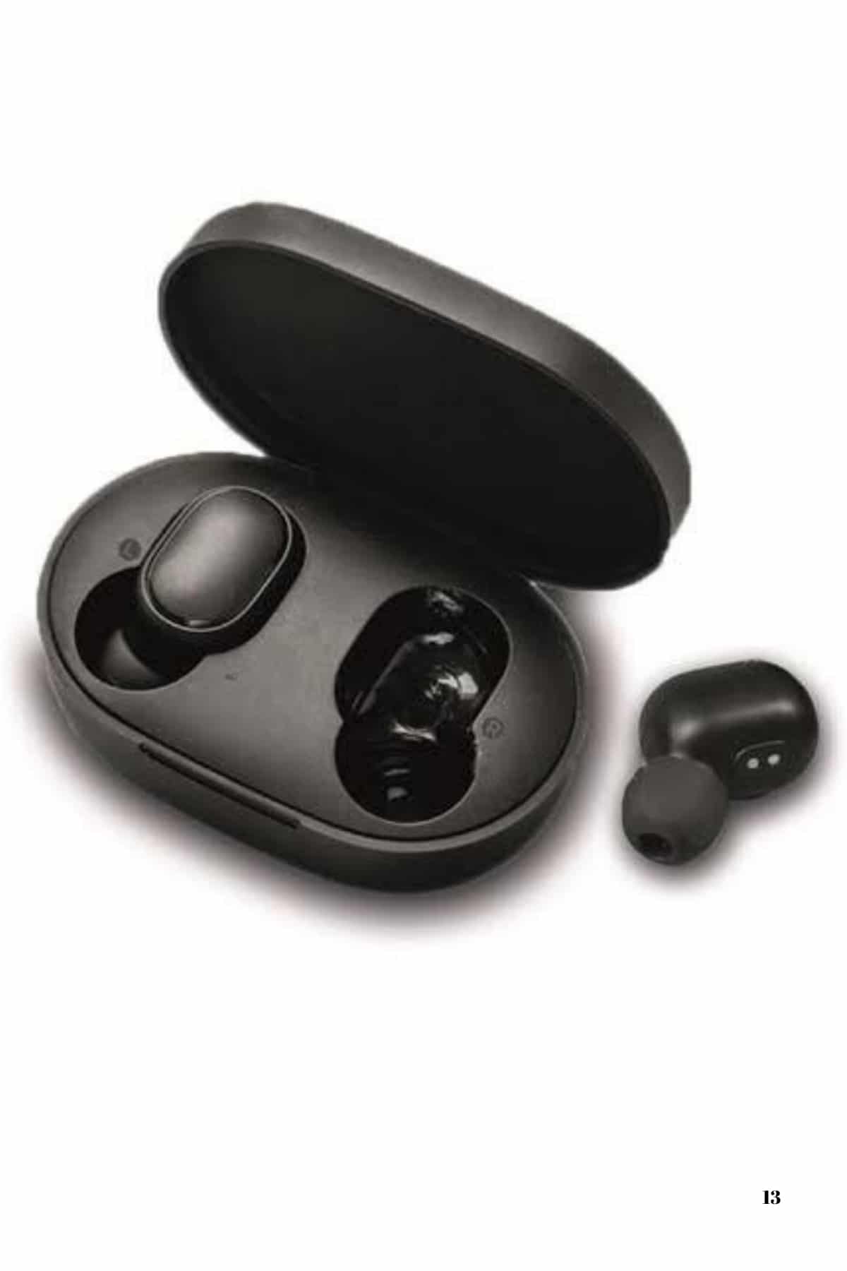 Kulaklık Dijital Göstergeli Bluetooth Bağlantılı Kablosuz Kulak İçi Mikrofonlu Dokunmatik Kontrol