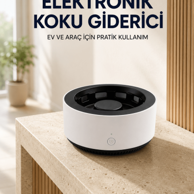 Küllük ve Hava Temizleyici 2’si 1 Arada Koku Giderici Araba ve Ofis İçin