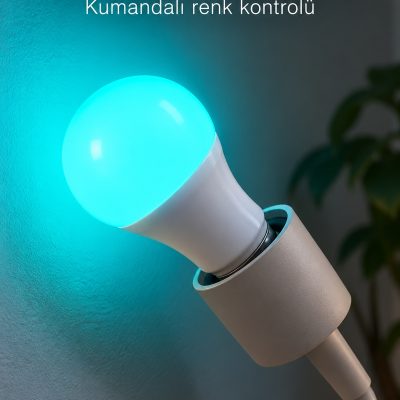 Kumandalı LED Ampul 10 W Güç Özellikli