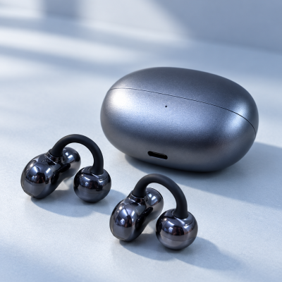 Küpe Tipi Bluetooth Kulaklık En Fazla 70 Dakikada Kulaklık Şarjı 2500 Saat Bekleme