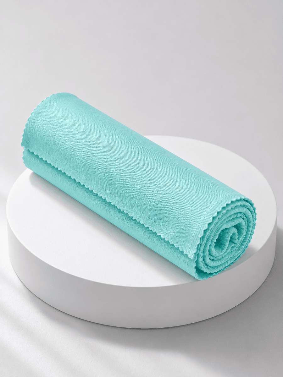 Çok Amaçlı Mikrofiber Cam Bezi Cam Ayna Duşakabin ve Parlak Yüzey Temizlik Bezi