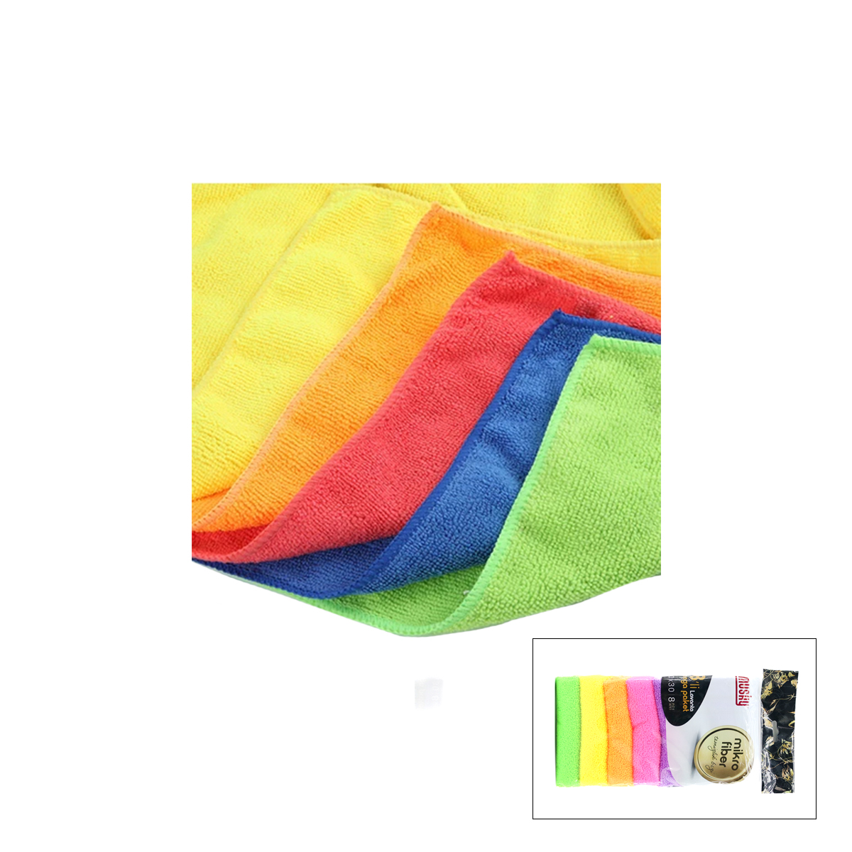 Lavanta Kokulu Mikrofiber Temizlik Bezi