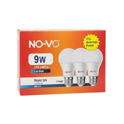 LED Ampul 9W Beyaz