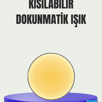 LED Hareket Sensörlü Gece Lambası Kablosuz Duvar Tipi